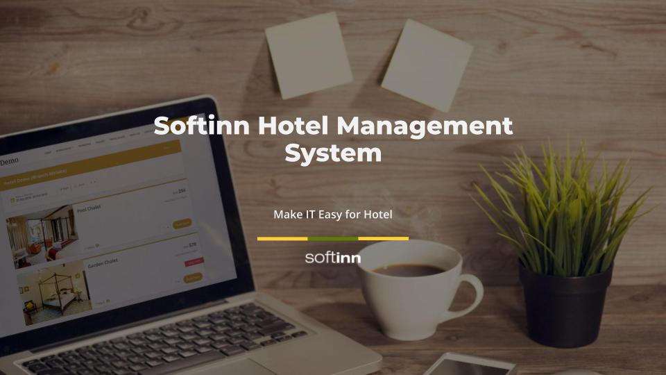 Softinn Hotel Management System